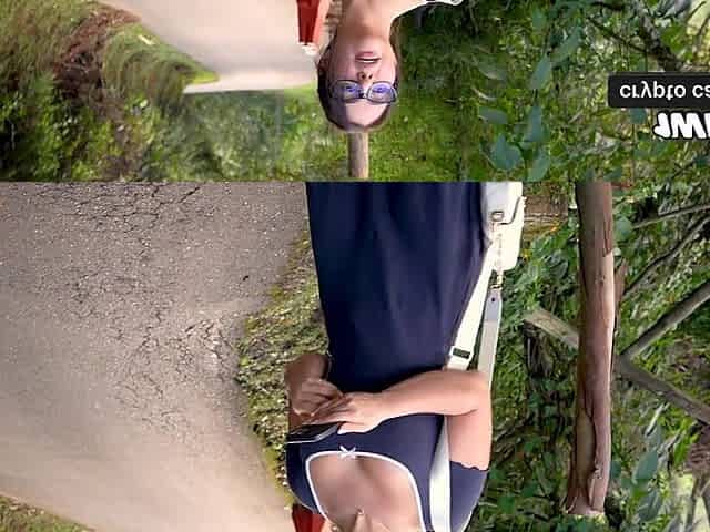 Beauty gets Drilled Outdoors by a Large-jock Stranger - Danner Mendez & Iris