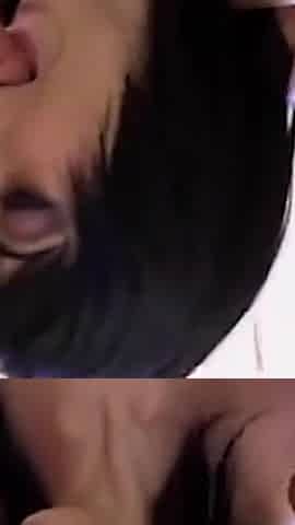 Horny Brunette in Wild Threesome with Intense Oral and Fucking