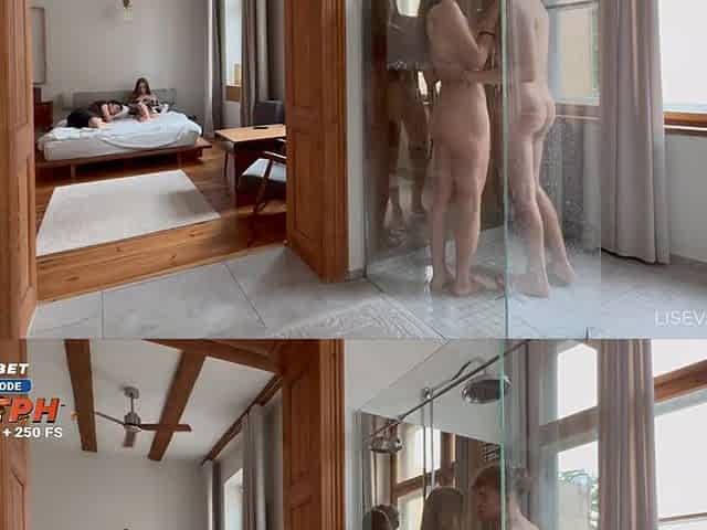 Our allies were banging in the shower, we wanted to do it also. x MiraDavid