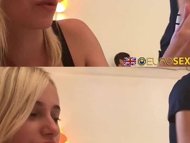 Horny Blonde Euro Girl Fucked On Euro Sex Diary