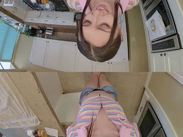 Maya Woulfe Gets a Smack of Dick in the Kitchen