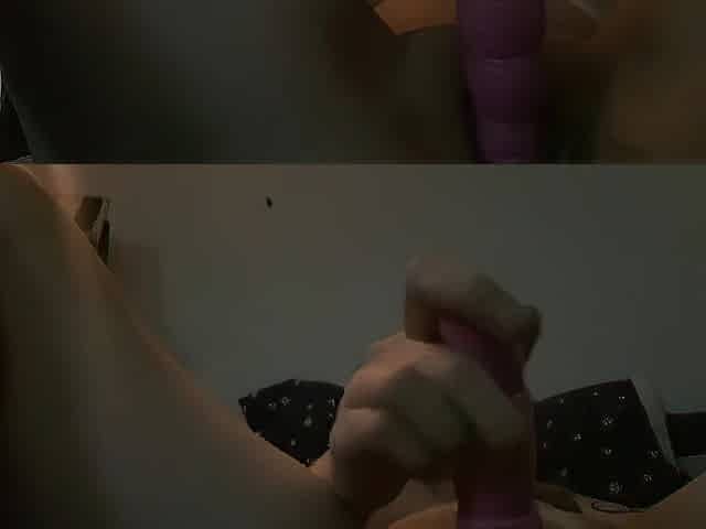 Playing with one of my cunt toys