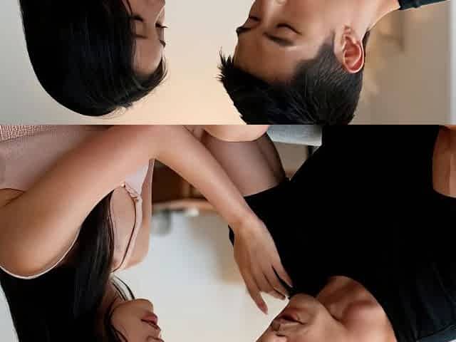 Oriental psychologist rides her companion's large dong - AI-generated content