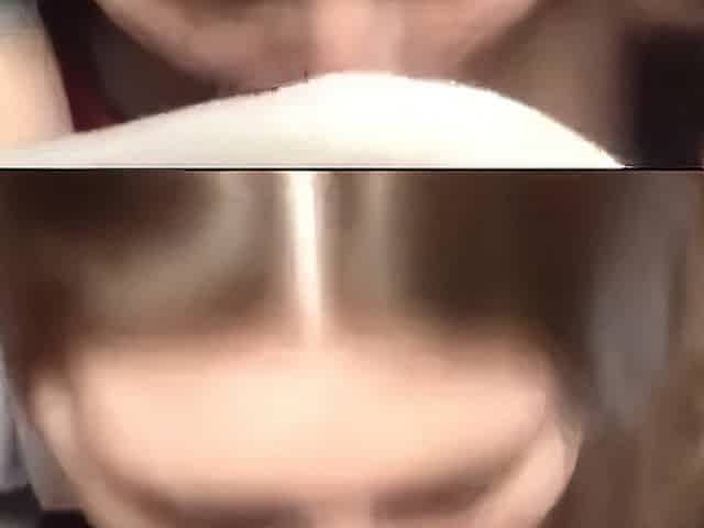 amazing blowjob before we eat breakfast at her moms house