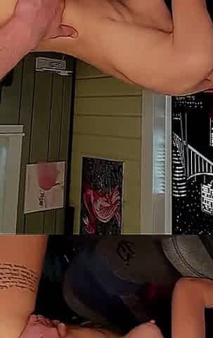 Secret Recording of Our Hot Doggy Fuck and Messy Cum!