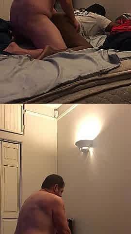 Homemade amateur Black getting booty drilled hard