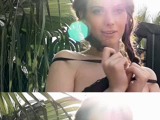 All natural petite MILF exposed hot body