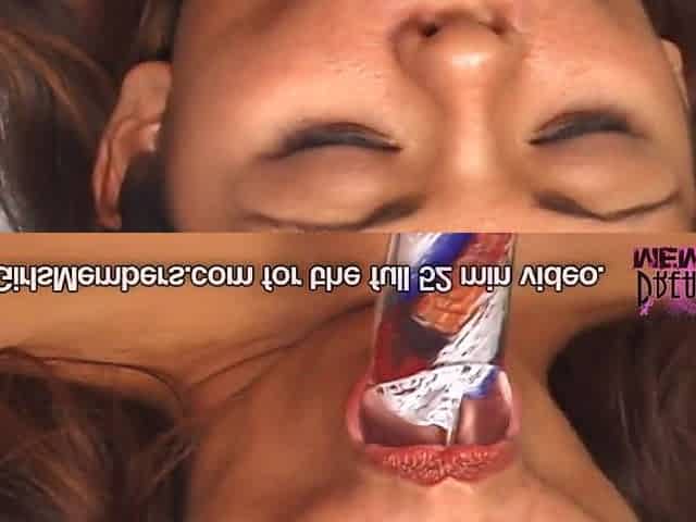Slutty Lalin girl Gets Her Snatch Destroyed By A LARGE Sex-toy