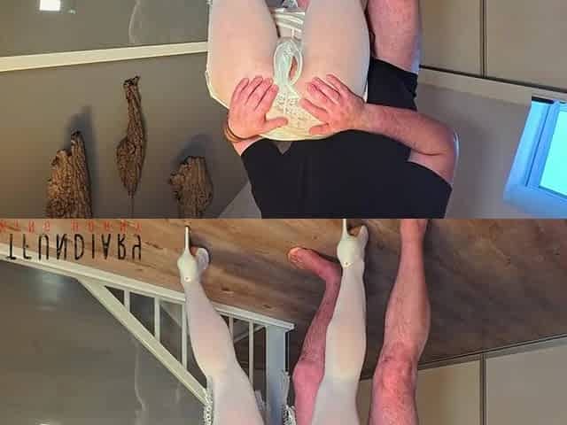 wicked bride in white hose gloryhole has bang and gets cum on stockings screw - projectfundiary