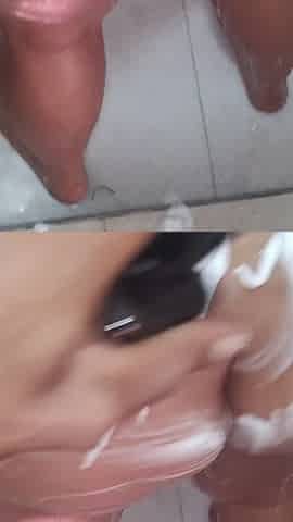 Cummy Bear Washing Dat Ass