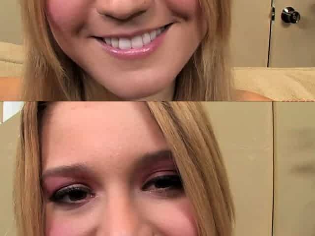Teen Bella struggles to let Whitezilla in!