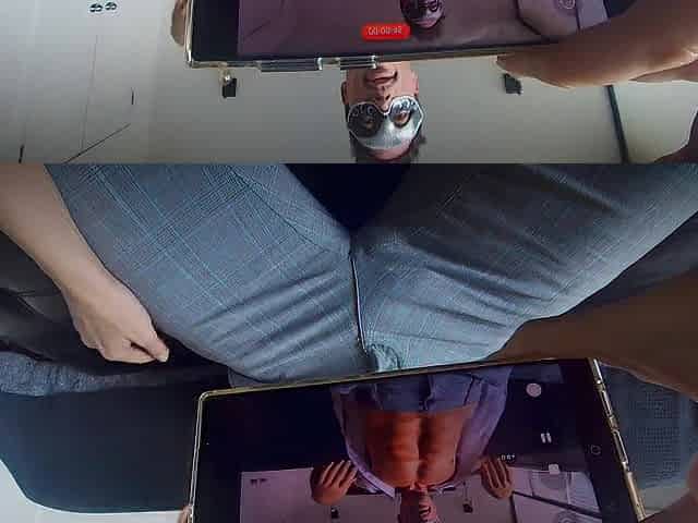 Female POV Mouthwatering Masked Muscle Boy Receives Hottest Tugjob