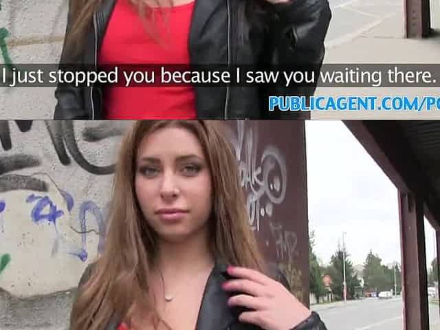PublicAgent Sexy Russian likes screwing in public