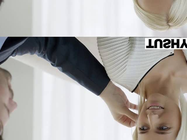 TUSHY Hot Secretary Kate England Gets Anal from Client
