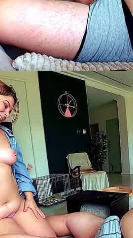 Hot Wife Gives Amazing Head and Swallows the Load