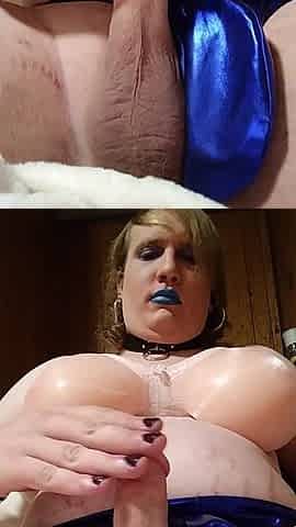 Amateur! Bored can't leave home sissy male