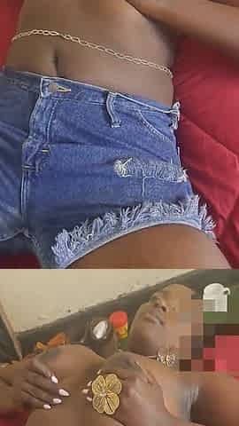 Playing with her vagina