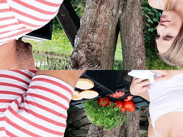 Maya Sinn Doesn't Shy Away From Tasting Her Brother's
