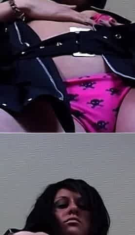 Sexy Babe Masturbates and Get Pussy Wet by Big Cock