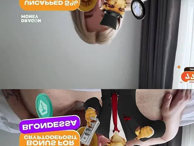 Petite Blonde In I Was Left Alone With My Stepsister And Filled Her Pussy With Cum! Creampie For Hot Blonde