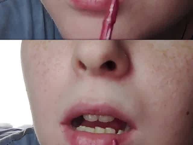 Lips and Lipstick Fetish