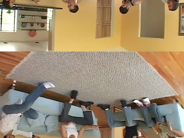 Four hard ramrods and a lot of cum for Crystal Clear's throat