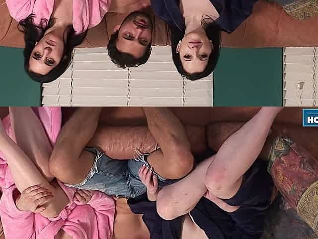 Brax Bangs Indigo And Monica in Lustful Trio