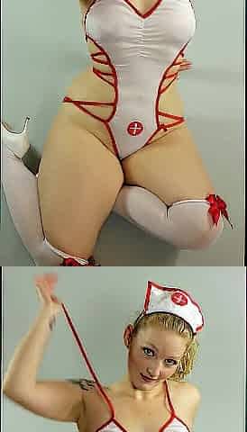 Nasty Nurse Tease