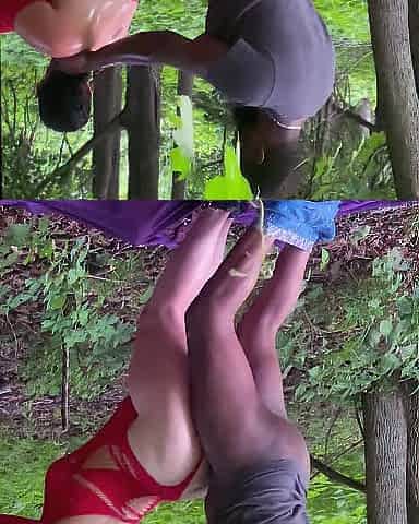 Pawg Mystic Ginger banging Trotzilla outsidee