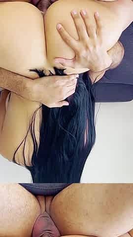 Hottest Latina Model Riding a Hard Cock