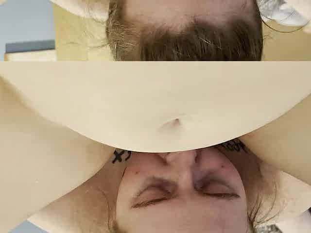 POV intensive vagina eating