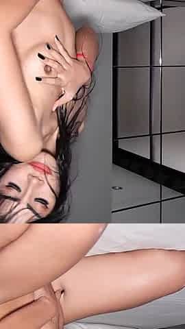 Petite Asian MILF Hard Doggy and Creampie