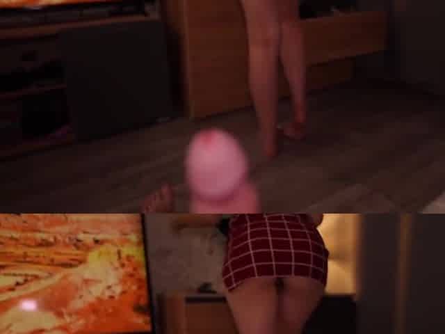 Stepmom Caught With Boner And Helps Cum Inside Her Pussy! Wet Pussy Fuck