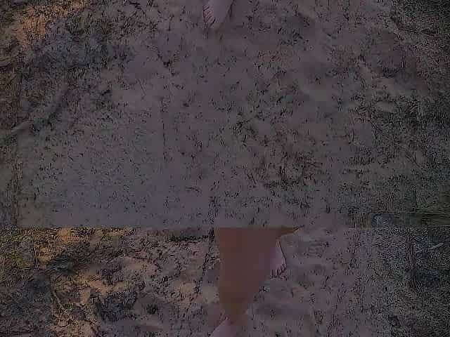 Teen Exploring Latvian Nudist Beach