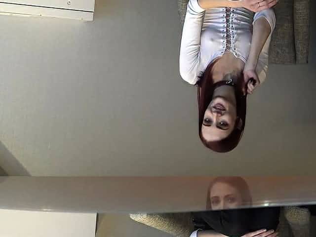 Mouth spermed fetish submissive gets belt