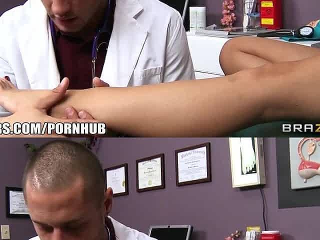 Routine checkup sparks Capri Cavanni being banged by her doctor