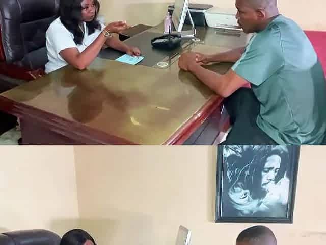 BLACK EBONY NURSE SEDUCES HER PATIENT IN HER OFFICE