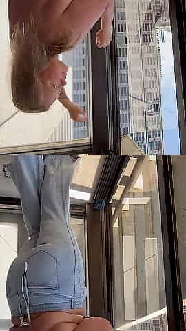 Blond big beautiful woman mother I'd like to fuck with obese abdomen and giant melons