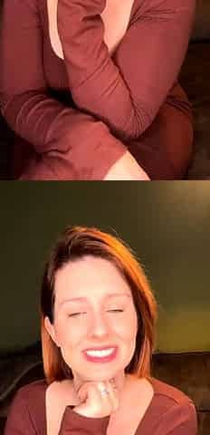 Pretty redhead webcam masturbation show