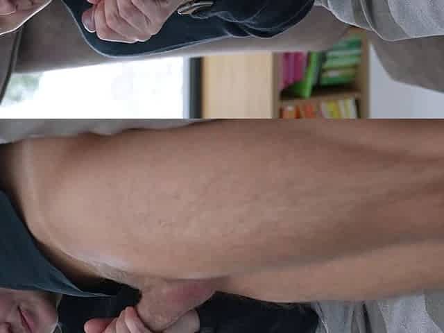 Marc cums like it's the first time! Handjob and prostate