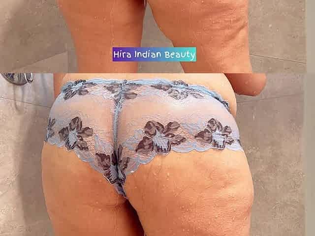 Art of Tease by Indian MILF Hira Erotic Shower - Pussy Washing Big Thick Ass