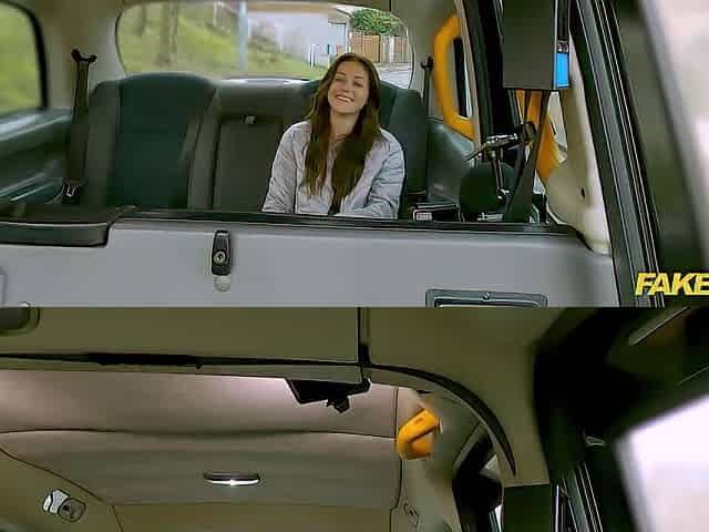 FakeTaxi Brunette with great body has her pussy ran through by big dick