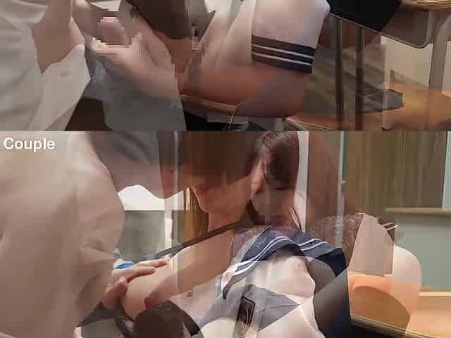 Amateur pair having sex in uniform They cum over and over anew during the time that convulsing
