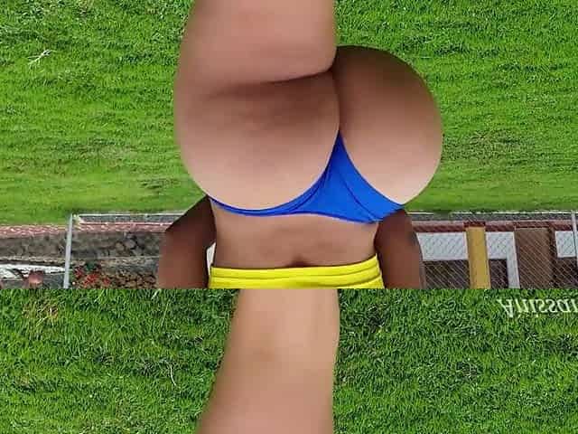 Hot Latin chick Bangs Her Tutor on the Soccer Field