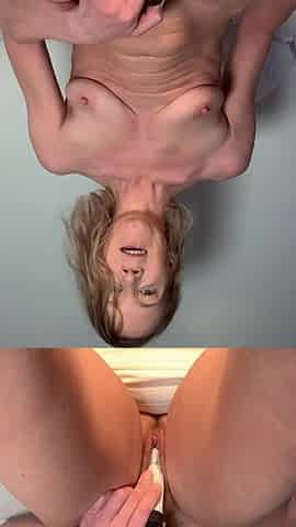 Masturbating in Bed