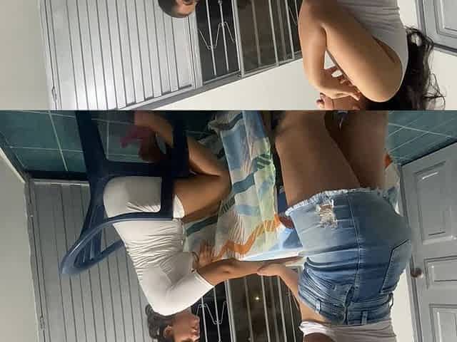 My Neighbor Gets Horny and Lets Me Suck Her Pussy While My Husband Is at Work.