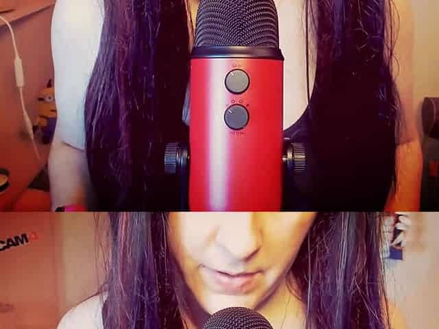 Sensual Mouth Sounds for Beautiful Italian MILF