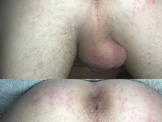 Fingering and screwing my booty with a sex tool