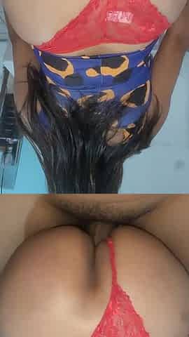 I Sat Until the Cock Started to Throb in My Ass, It Was the Sperm Coming Out, Thick and Hot