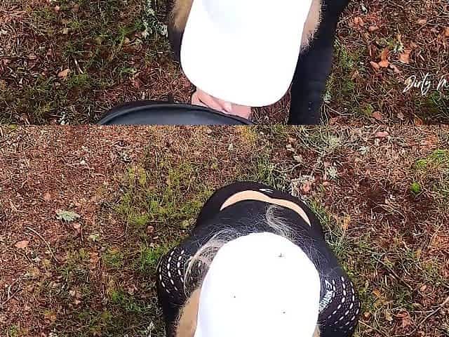 Enjoying Anal Sex In The Forest
